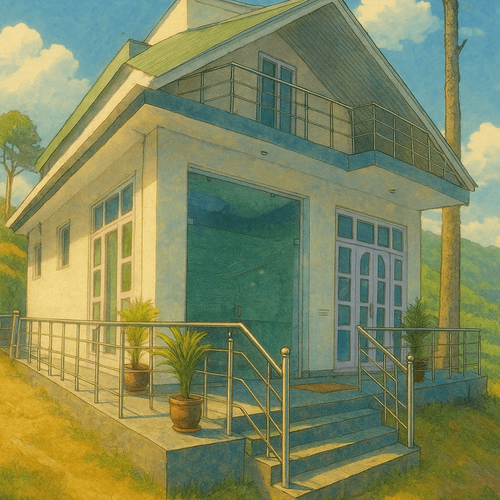 Luxury villa room with mountain view at The Retreat Cottage